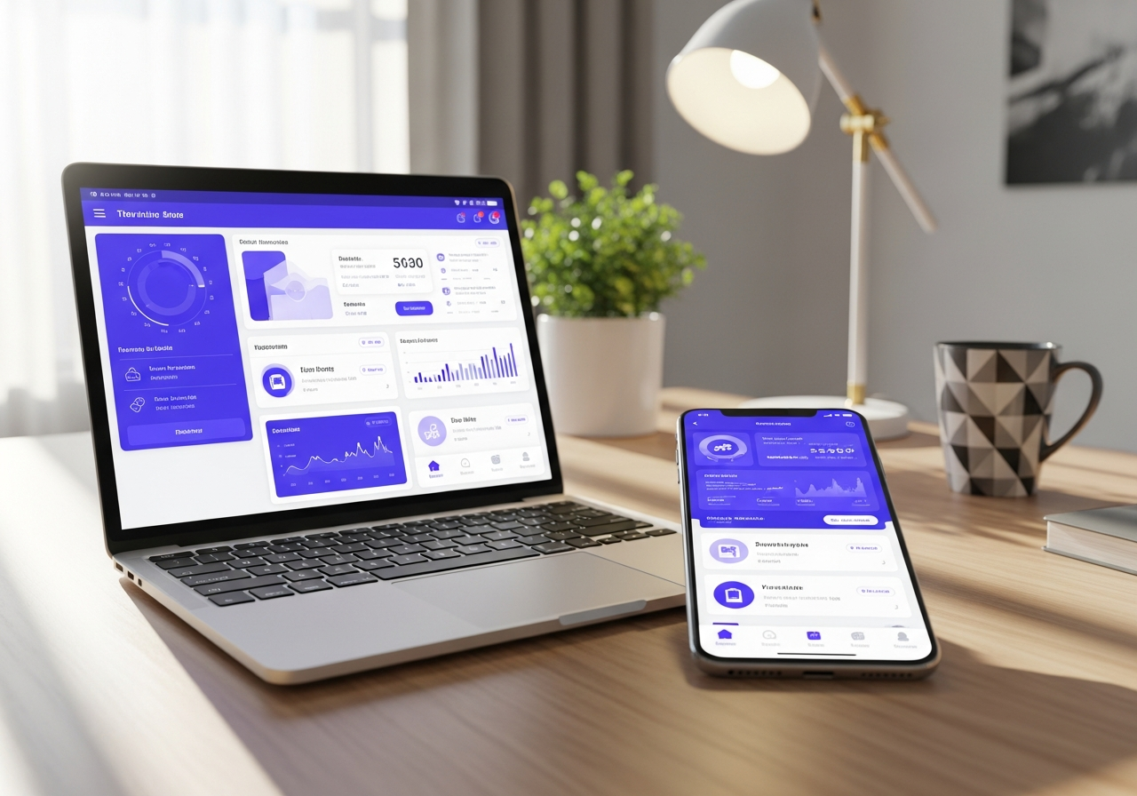 JPHui being used on multiple devices